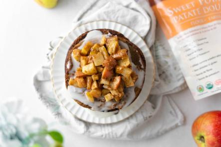 Vegan Apple Cinnamon Pancakes