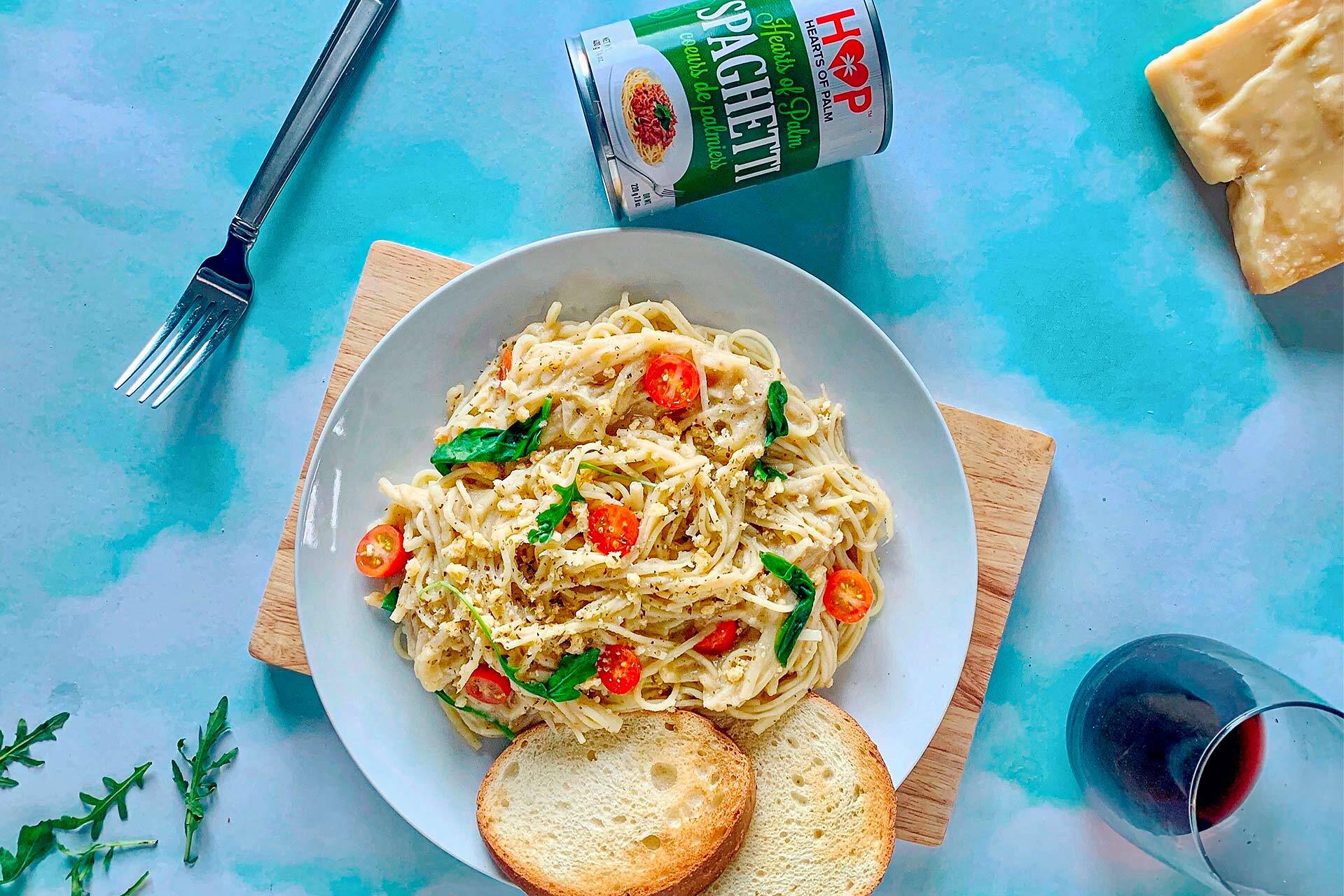 Low Carb Dairy-Free Grain-Free High Protein Alfredo Pasta