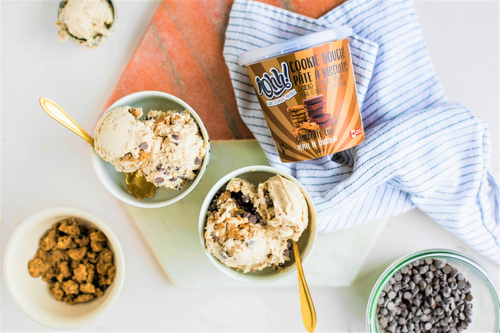 Vegan Cookie Dough Ice Cream