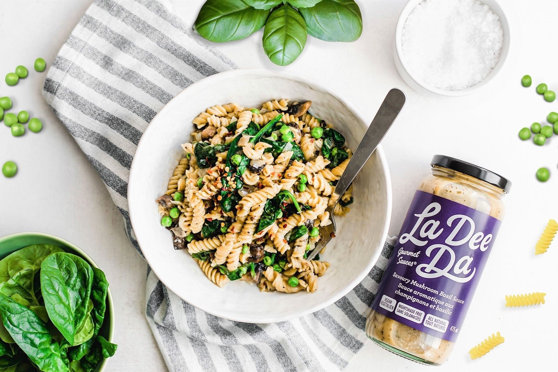 Creamy Vegan Mushroom Pasta