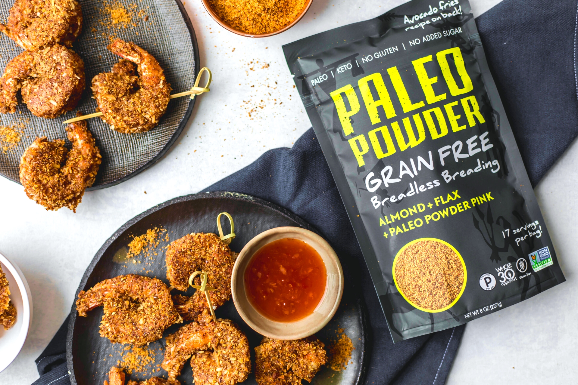 Paleo-Friendly Coconut Shrimp