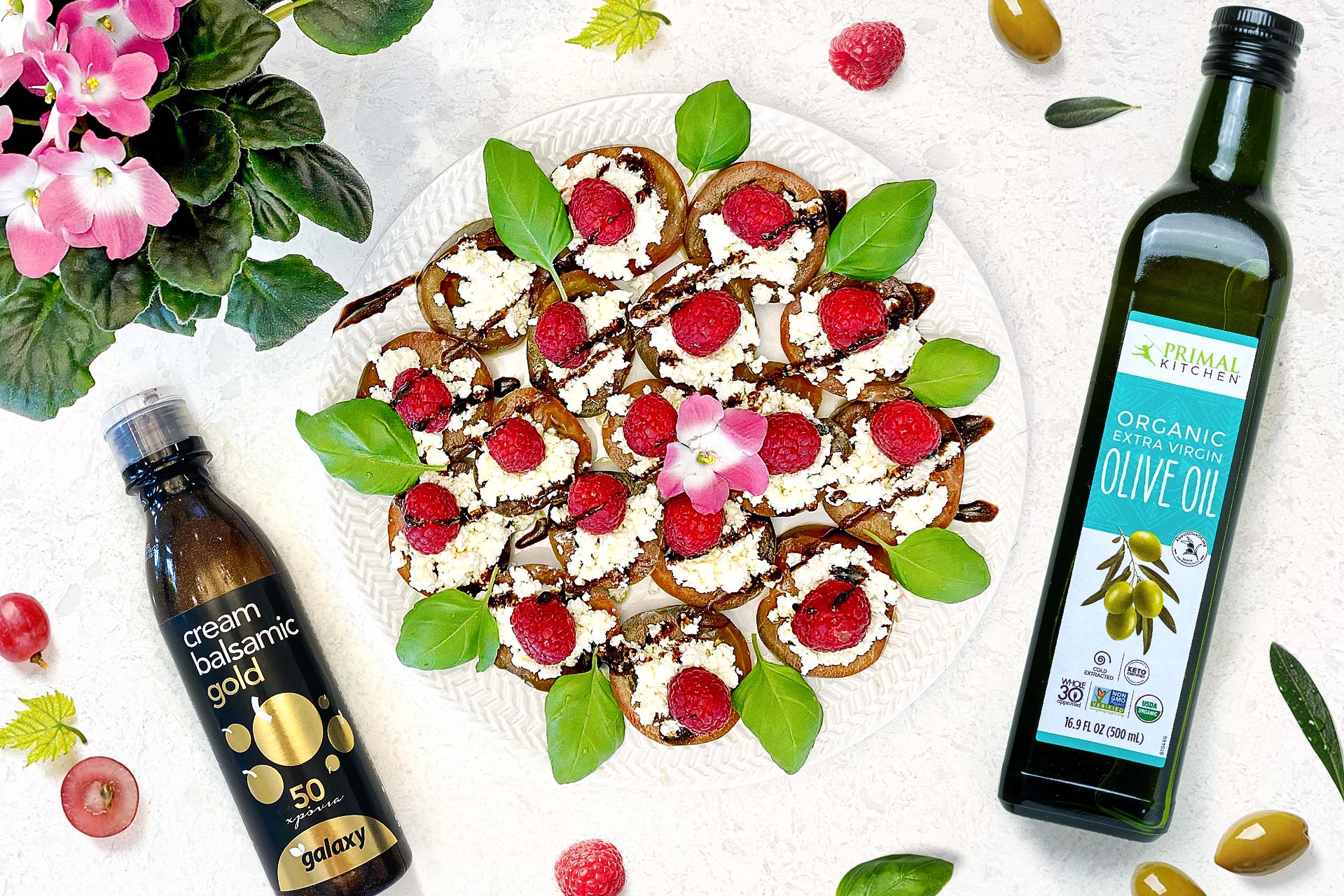 Vegan Caprese Salad with a Twist