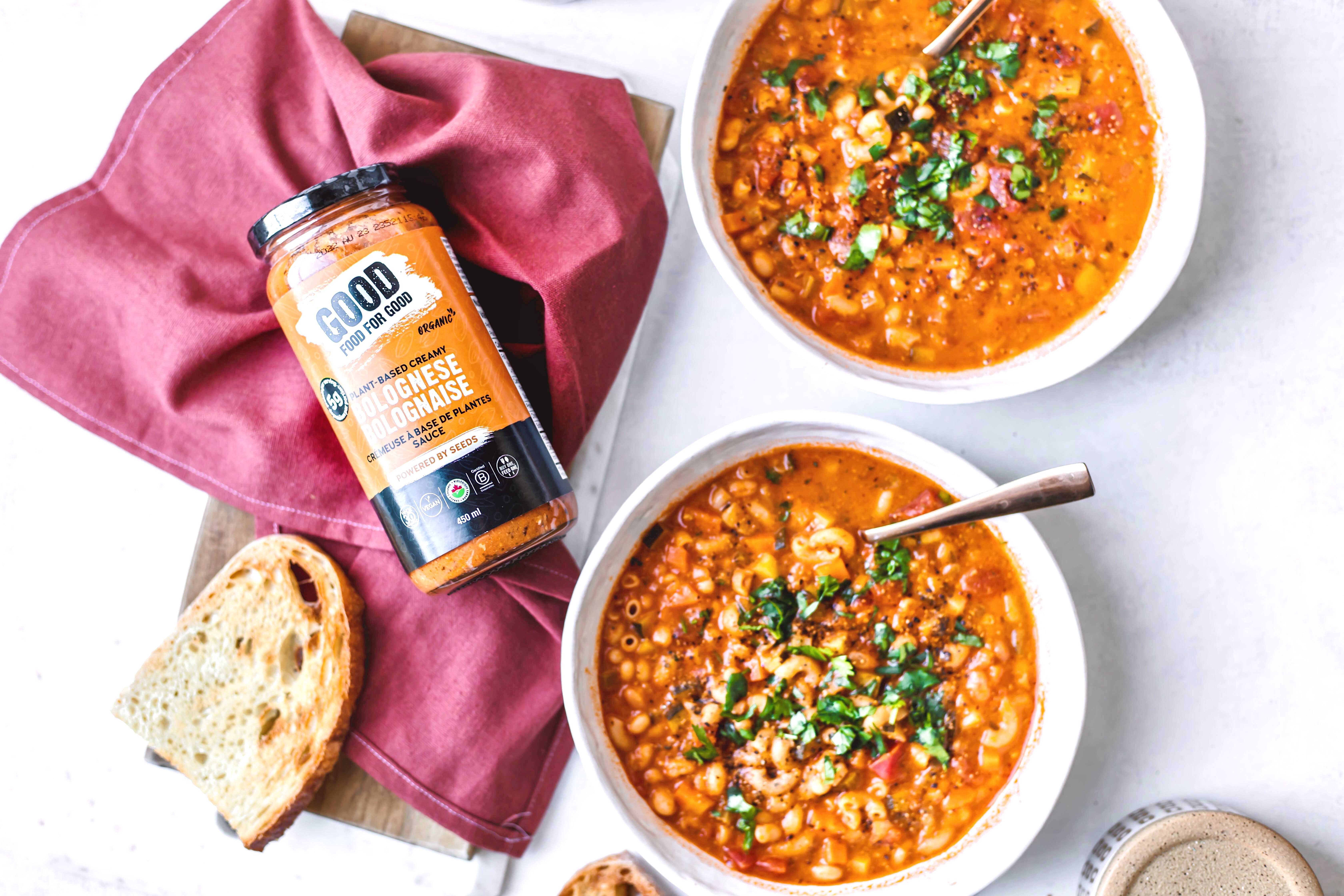 Easy Vegan Minestrone Soup