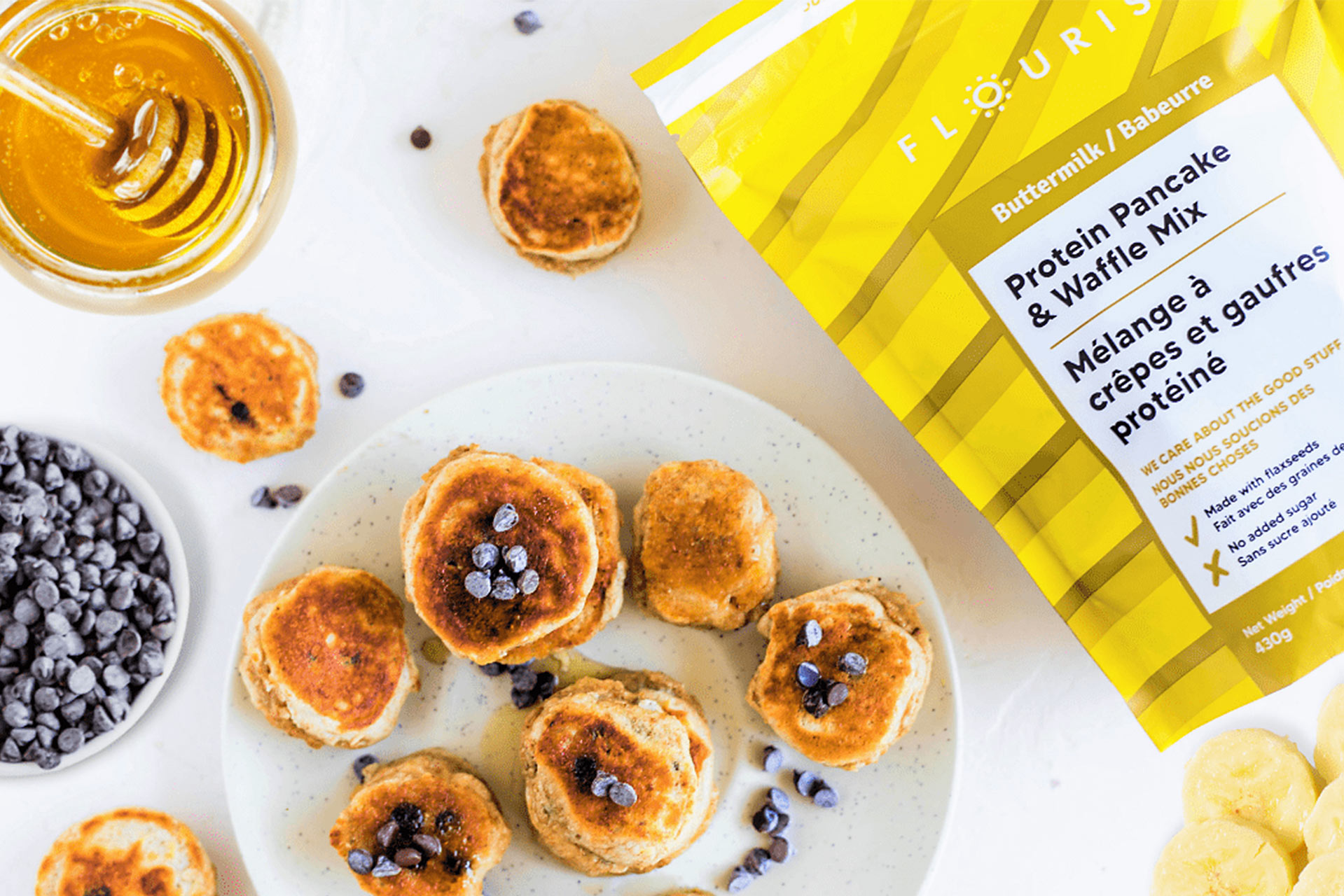 Viral Mini Banana Pancakes