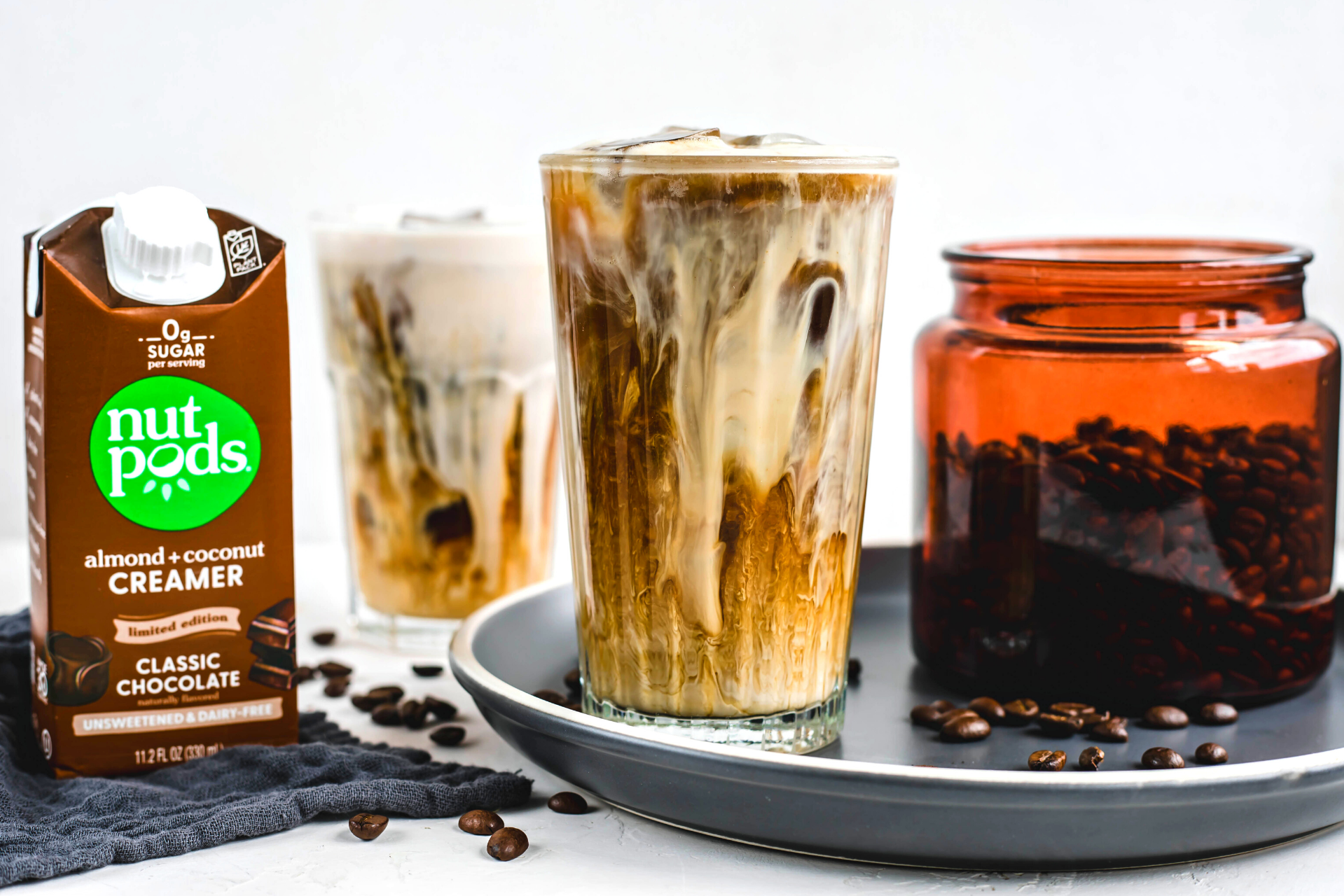 Whole30-Approved Homemade Cold Brew + Nut Pods Cold Foam 