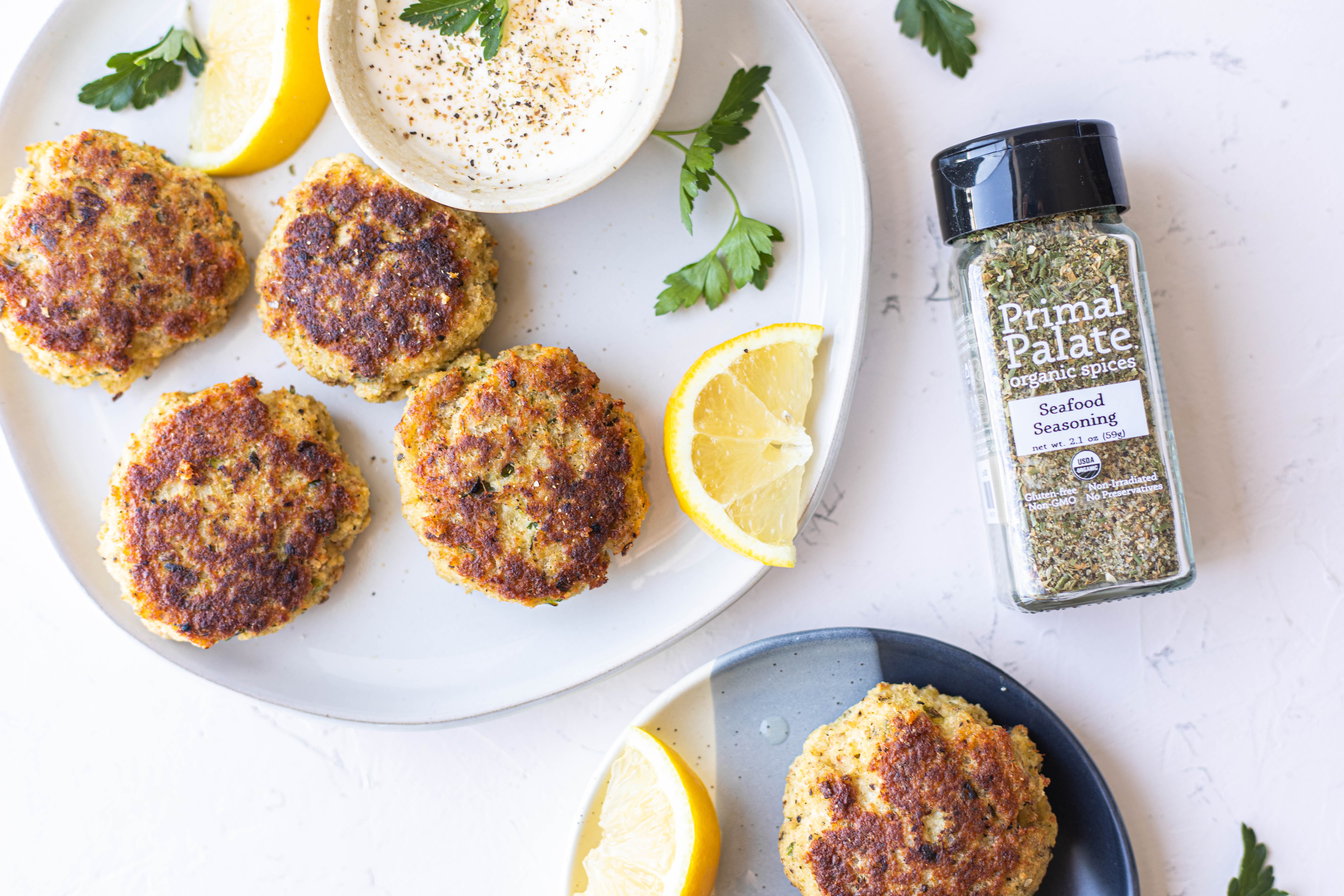 White Fish Cakes Without Potatoes
