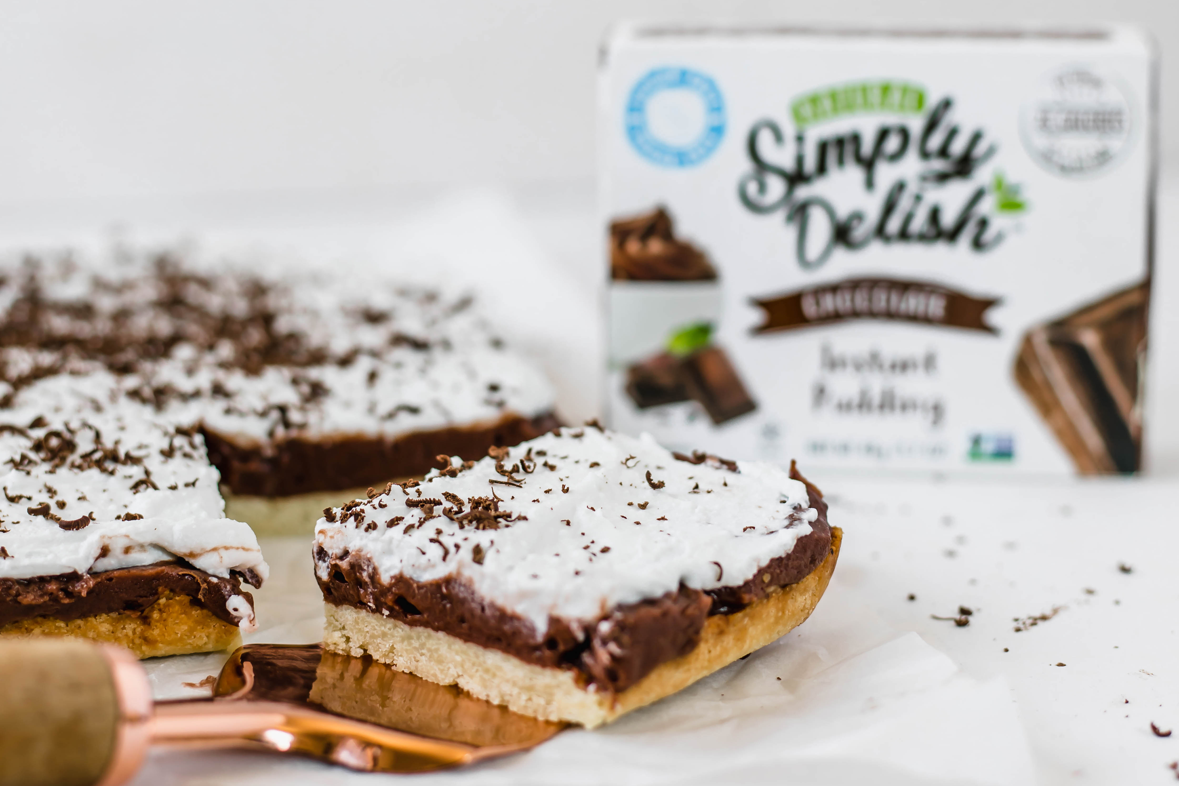 3-Layer Keto Chocolate Pudding Dessert