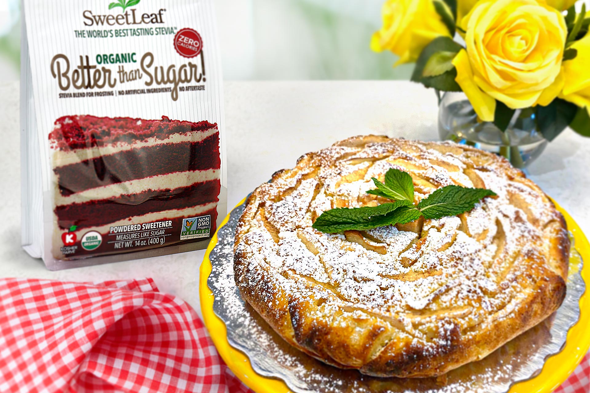 Gluten-Free Apple Rose Pie 