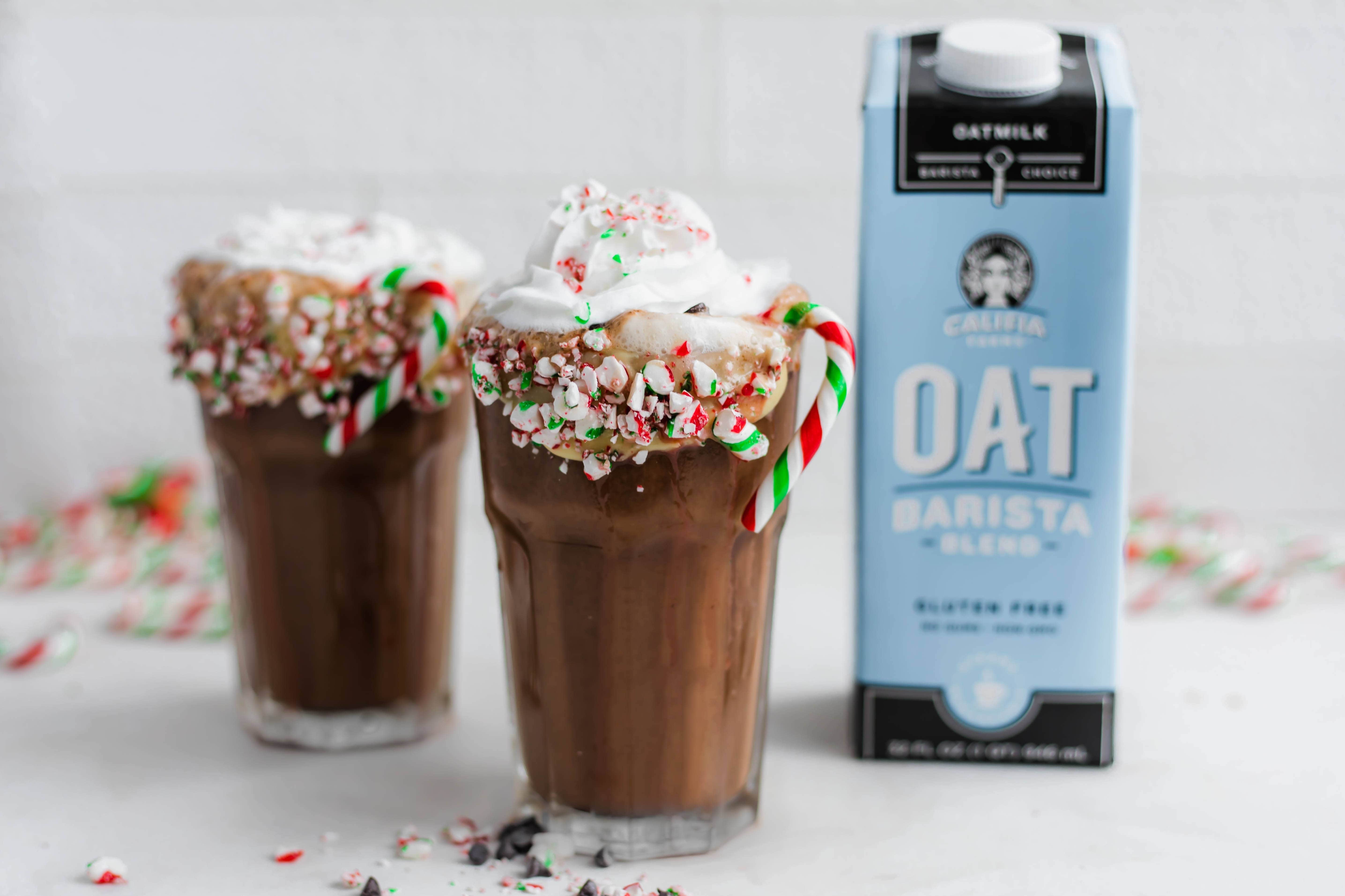 Vegan peppermint Mocha