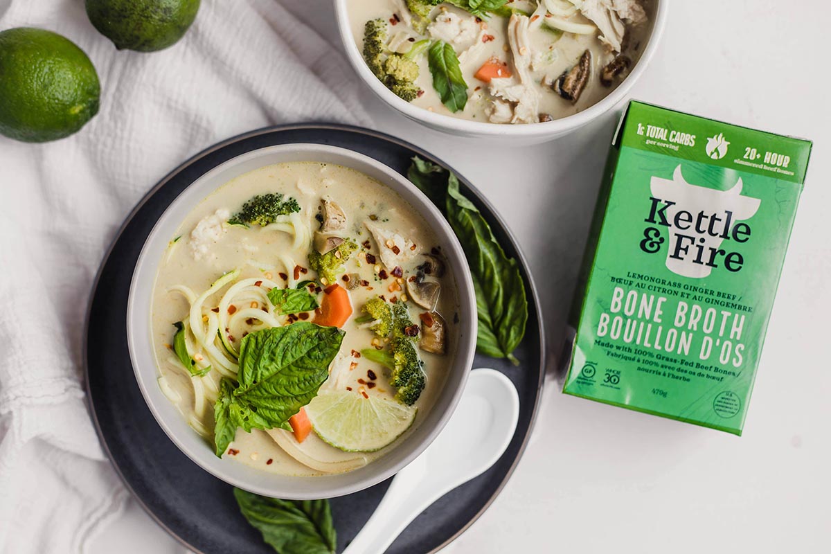Thai Green Curry Coconut Soup