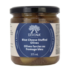 Divina Blue Cheese Stuffed Green Olives, 375ml