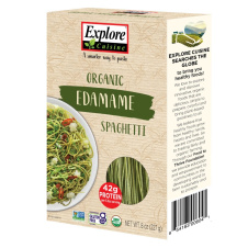 Front of Explore Cuisine Organic Edamame Spaghetti, 200g