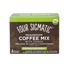 Four Sigmatic Organic Mushroom Coffee Mix with Chaga Defend - 10 Packets