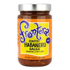 Front of Frontera Roasted Habanero Salsa Cilantro & Key Lime, 454g