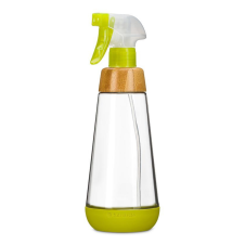 Front of Full Circle Bottle Service Refillable Glass Spray Bottle Green