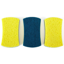 Front of Full Circle Refresh Scrubber Sponges, 3pk