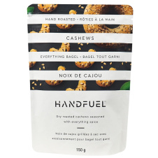 Handfuel Hand-Roasted Cashews Everything Bagel, 150g