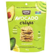 Hippie Snacks Avocado Crisps Guacamole, 70g