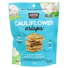 Hippie Snacks Cauliflower Crisps Classic Ranch, 70g