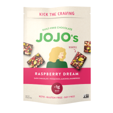 Jojo's Guilt-Free Chocolate Bites Raspberry Dream Dark Chocolate Nut, 110g