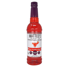 Matteo’s Bartender Style Cocktail Mixes Thin Strawberry Daiquiri, 750mL
