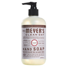 Front of Mrs. Meyer's Hand Soap Lavender, 370 mL