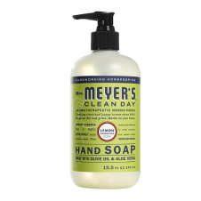 Front of Mrs. Meyer's Hand Soap Lemon Verbena, 370 mL