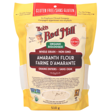 Front of Bob's Red Mill Gluten Free Organic Amaranth Flour