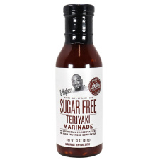 Front of G Hughes Sugar-Free Teriyaki Marinade, 367g