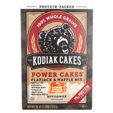 Front of Kodiak Cakes Power Cakes Buttermilk Pancake & Waffle Mix, 567g