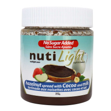 NutiLight Milk Chocolate Hazelnut Spread, 312g