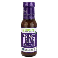 Front of Primal Kitchen No Soy Teriyaki Marinade & Sauce, 240ml