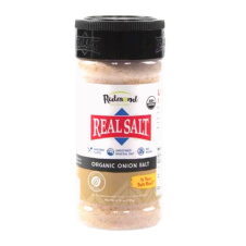 Front of Redmond RealSalt Organic Onion Salt, 134g
