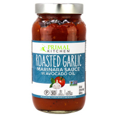 Front of Primal Kitchen Roasted Garlic Marinara Sauce, 680g