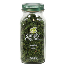 Front of Simply Organic Parsley, 14g