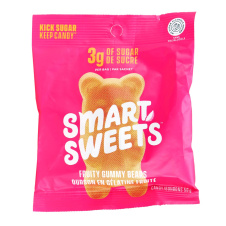 SmartSweets Fruity Low Sugar Gummy Bears, 50g Front
