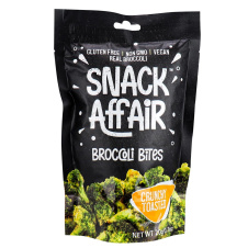 Front of Snack Affair Broccoli Bites, 20g