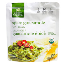 Simply Organic Guacamole Mix Sauce Spicy, 113g