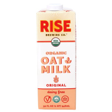 Front of Rise Brewing Co. Organic Dairy Free Gluten Free Oat Milk, 946mL