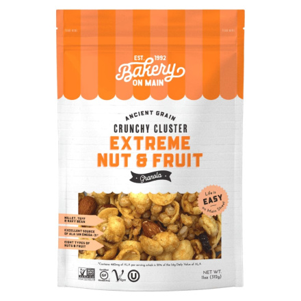 Front of Bakery On Main Gluten-Free Ancient Grain Granola Extreme Nut & Fruit