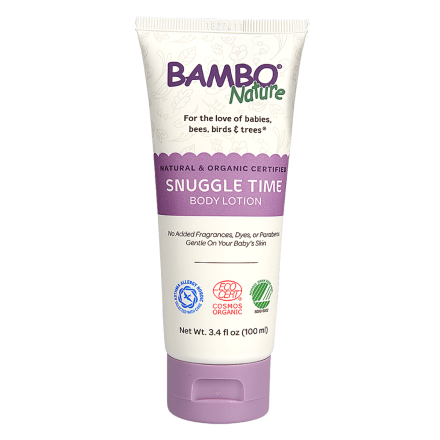 Front of Bambo Nature Organic Snuggle Time Body Lotion, 100mL