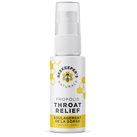 Beekeeper's Naturals Propolis Throat Relief Spray, 30ml Front