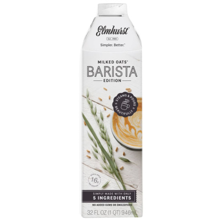 Elmhurst Oat Milk Barista Steamer / Creamer, 946mL