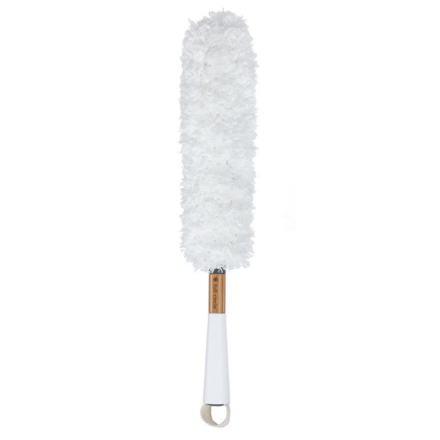 Front of Full Circle Dust Whisperer Filament Duster White