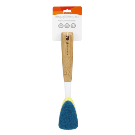 Front of Full Circle Laid Back Replaceable Dish Sponge 