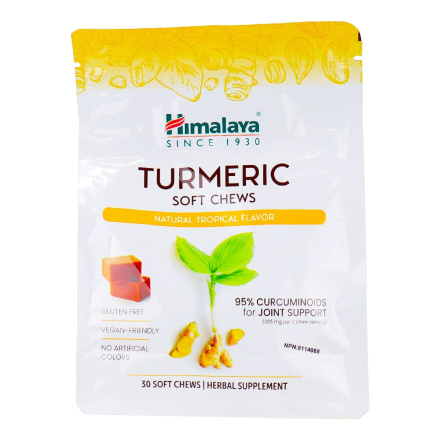 Front of Himalaya Turmeric Soft Chews