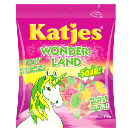 Front of Katjes Gelatin-Free Plant-Based Gummies Sour