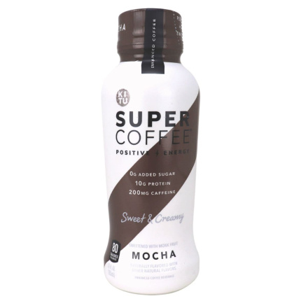 Front of Kitu Keto Super Coffee with Protein + MCT Oil Mocha