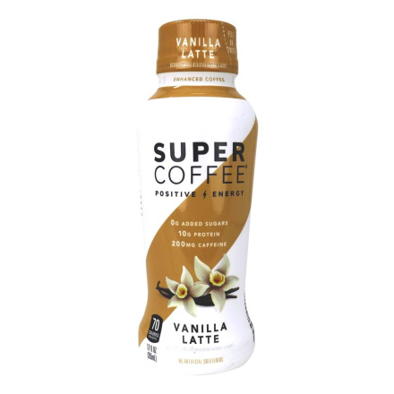 Front of Kitu Keto Super Coffee with Protein and MCT Oil Vanilla Latte