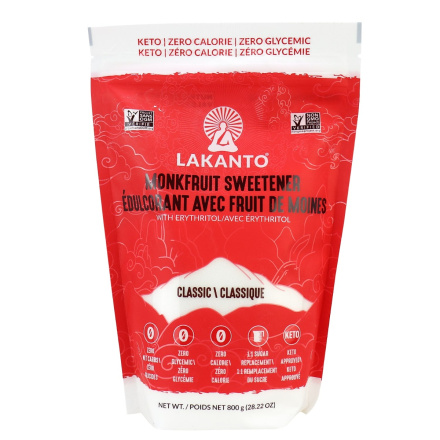 Lakanto Classic Monkfruit Sweetener, 800g